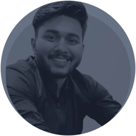 Vishal Khan, head and shoulders portrait.